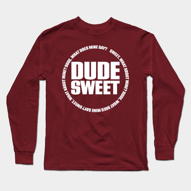 Chester and Jesse Dude and Sweet Tattoo Long Sleeve T-Shirt by Meta Cortex